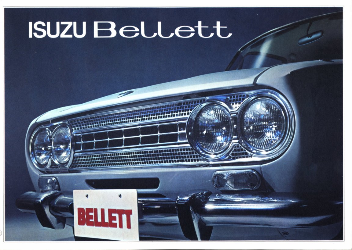 1967 Isuzu Bellett 1500 LHD brochure - English - 8-pages - 01.jpg