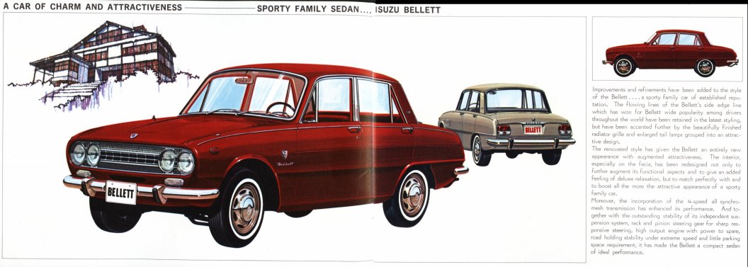 1967 Isuzu Bellett 1500 LHD brochure - English - 8-pages - 02-03.jpg