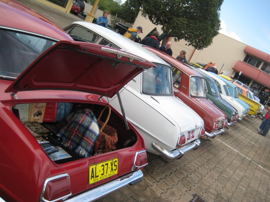 005 - rears - foreground - Cheryl & Jim Grice's GT.JPG