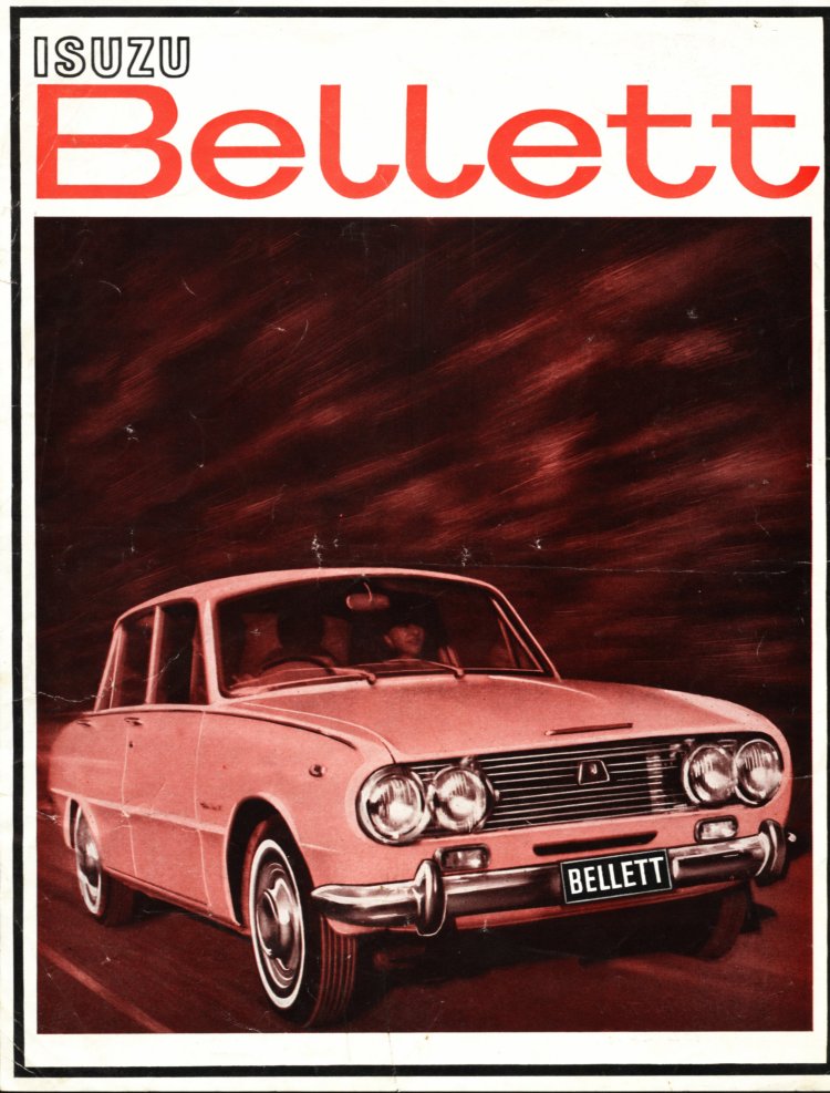 1964 Isuzu Bellett 1500 brochure - single sheet, 2-sided - 01.jpg
