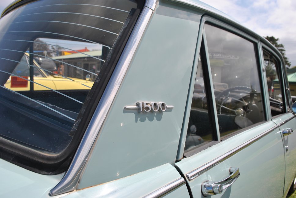 21 October - 082 - Show and Shine - Gary Smith's 1964 Isuzu PR20 Bellett sedan - first Bellett sold in Australia.JPG