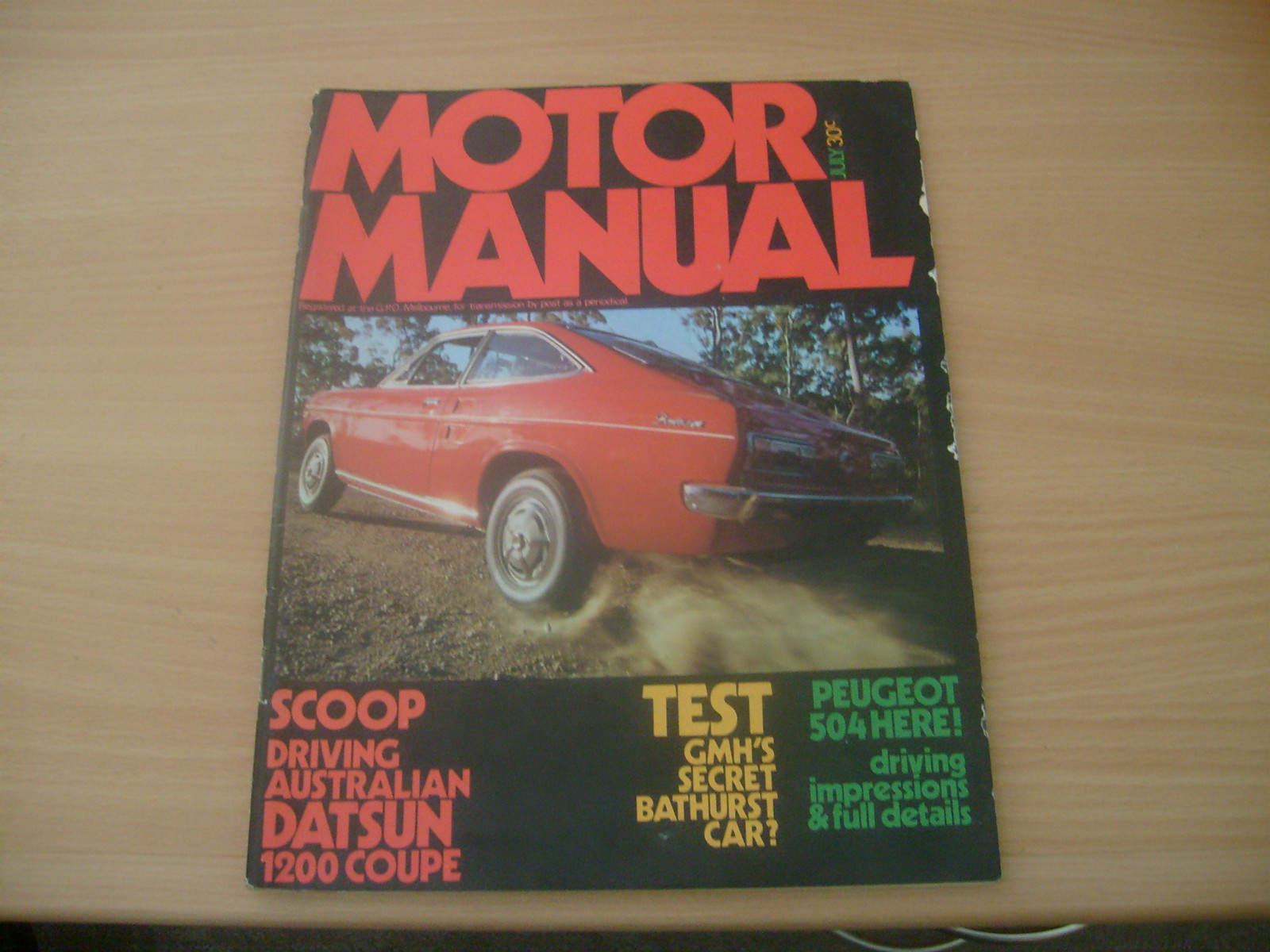 July - 1970 - Motor Manual.JPG